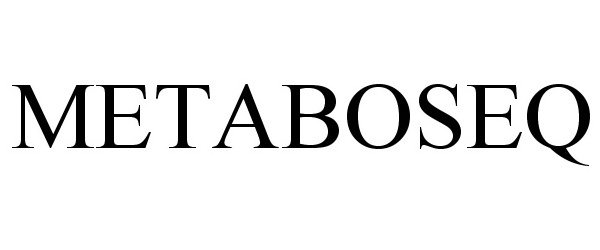 Trademark Logo METABOSEQ