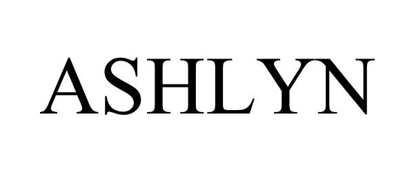 Trademark Logo ASHLYN