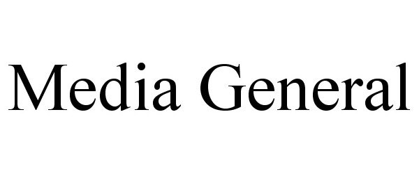  MEDIA GENERAL