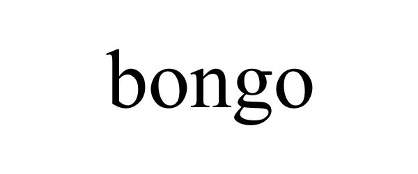 Trademark Logo BONGO