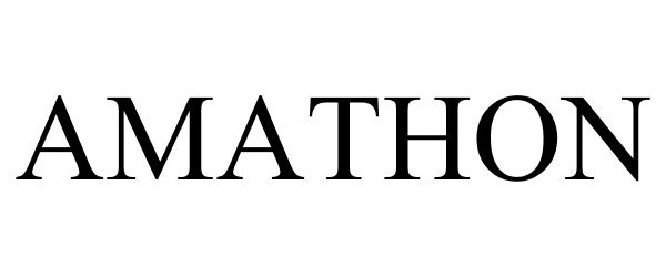 Trademark Logo AMATHON