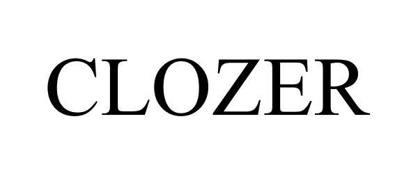 Trademark Logo CLOZER