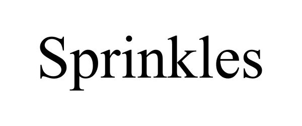 Trademark Logo SPRINKLES