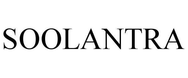 Trademark Logo SOOLANTRA