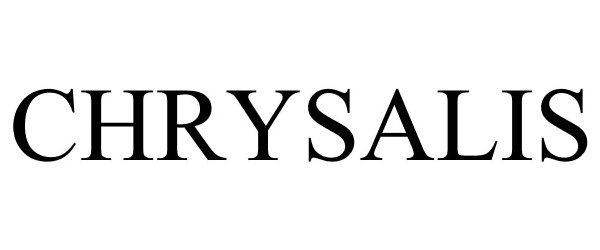 Trademark Logo CHRYSALIS