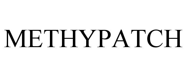 Trademark Logo METHYPATCH