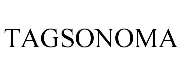 Trademark Logo TAGSONOMA