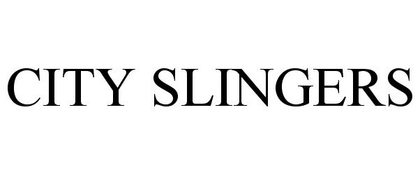 Trademark Logo CITY SLINGERS