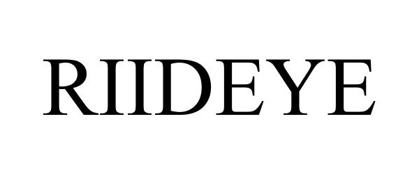 Trademark Logo RIIDEYE