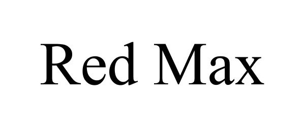 Trademark Logo RED MAX