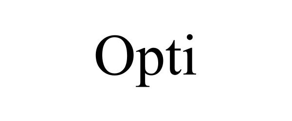 Trademark Logo OPTI