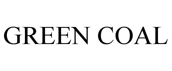 Trademark Logo GREEN COAL