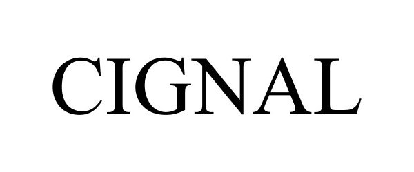 Trademark Logo CIGNAL