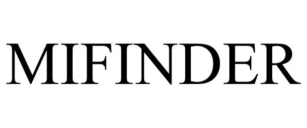 Trademark Logo MIFINDER