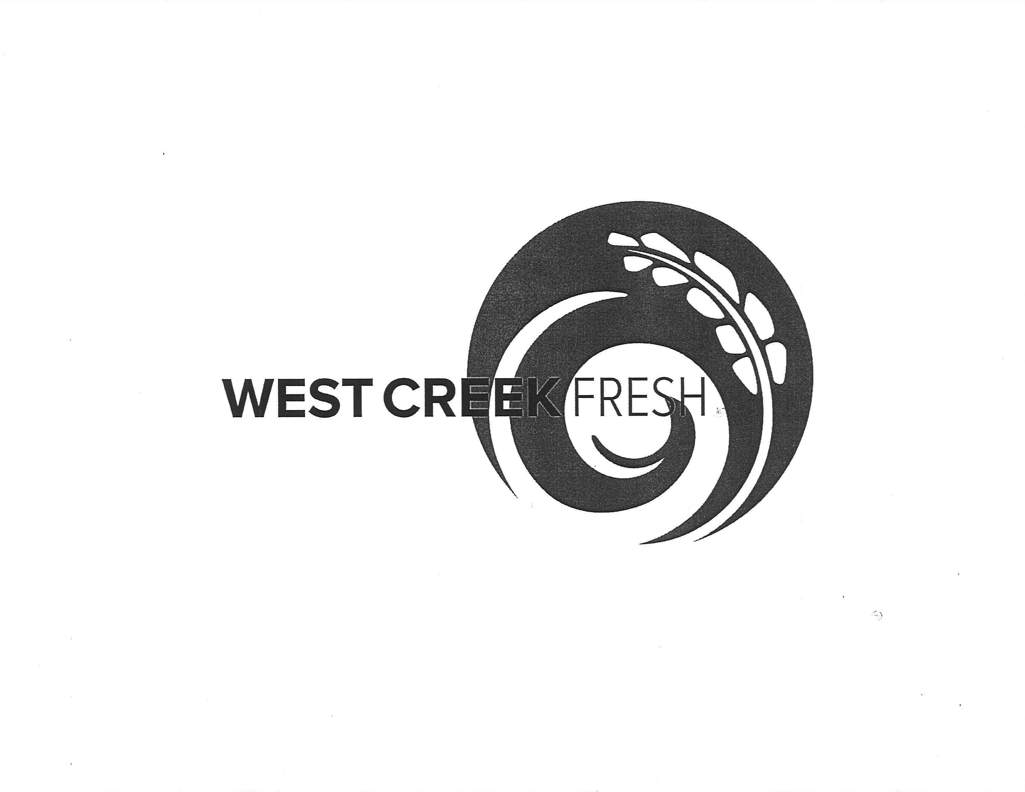 Trademark Logo WEST CREEK FRESH