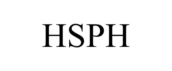 Trademark Logo HSPH