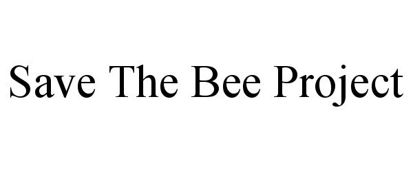  SAVE THE BEE PROJECT