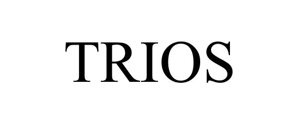 Trademark Logo TRIOS