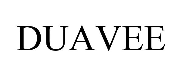 Trademark Logo DUAVEE