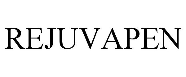 Trademark Logo REJUVAPEN