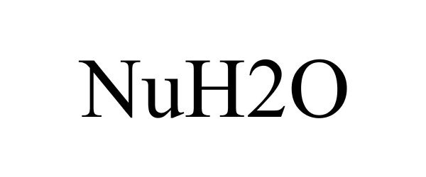 Trademark Logo NUH2O