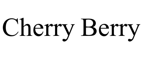  CHERRY BERRY