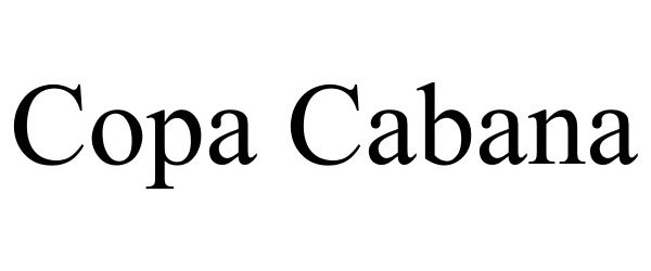 Trademark Logo COPA CABANA
