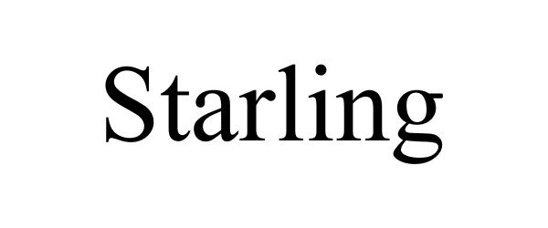 Trademark Logo STARLING