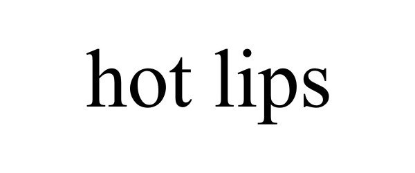 Trademark Logo HOT LIPS