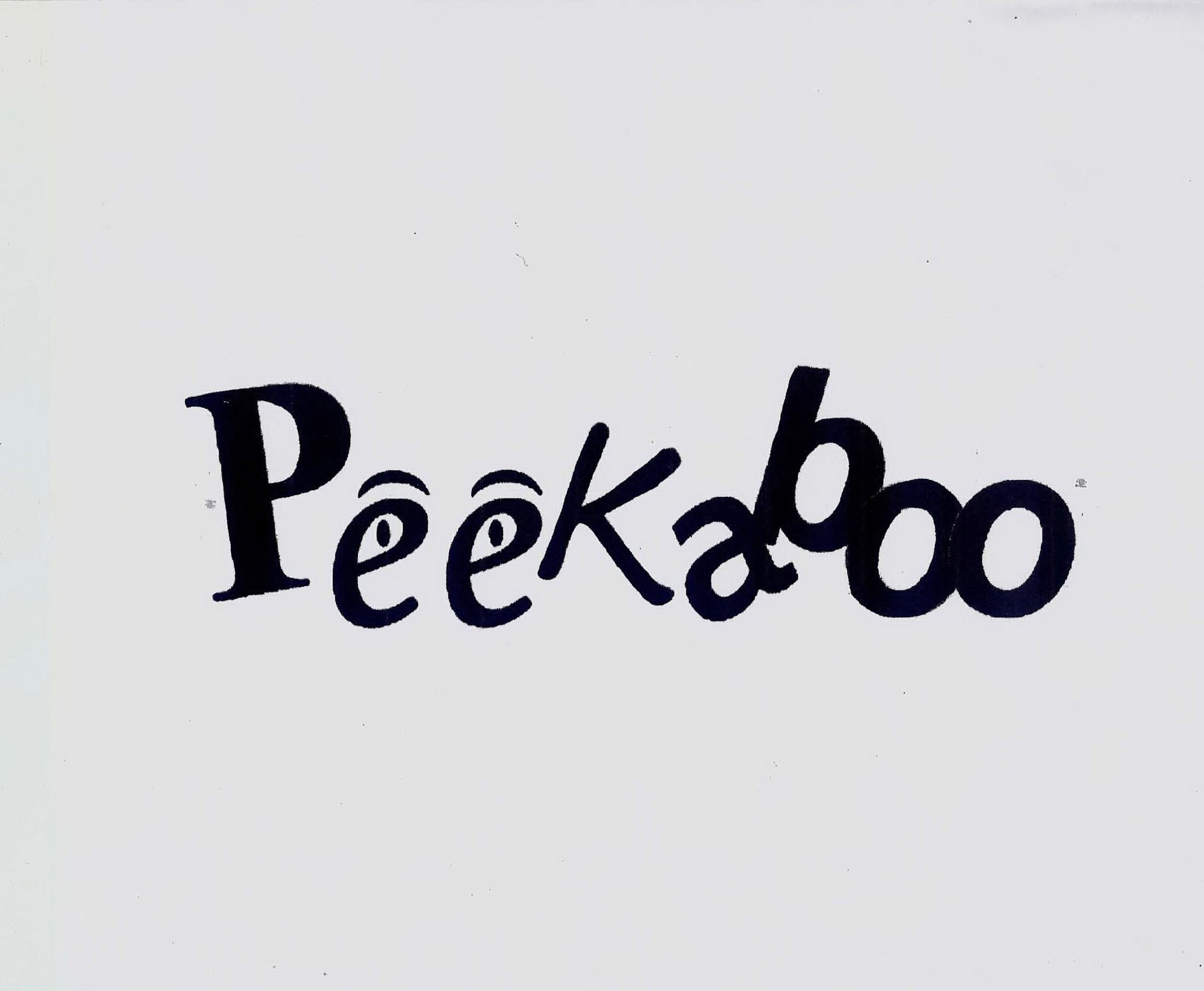 Trademark Logo PEEKABOO