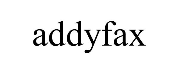 Trademark Logo ADDYFAX