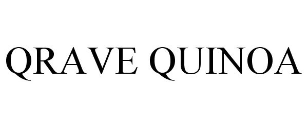 Trademark Logo QRAVE QUINOA