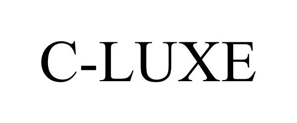 Trademark Logo C-LUXE