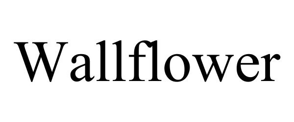 Trademark Logo WALLFLOWER