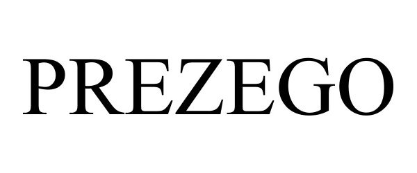 Trademark Logo PREZEGO