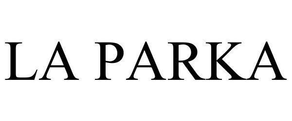 Trademark Logo LA PARKA