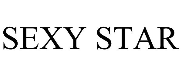 Trademark Logo SEXY STAR