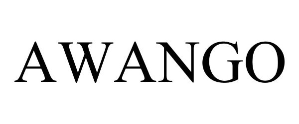 Trademark Logo AWANGO