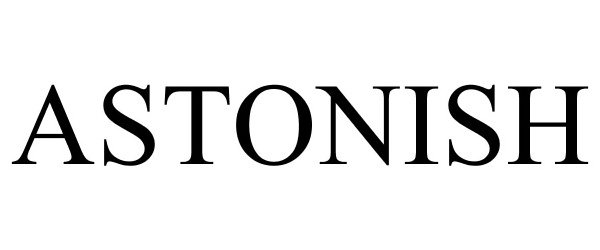 Trademark Logo ASTONISH