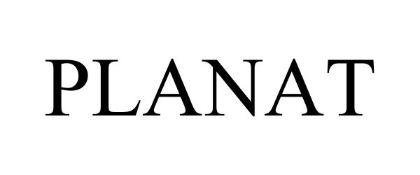 Trademark Logo PLANAT