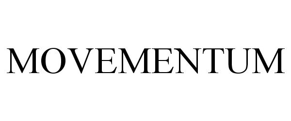 Trademark Logo MOVEMENTUM