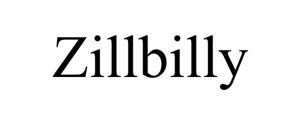 Trademark Logo ZILLBILLY