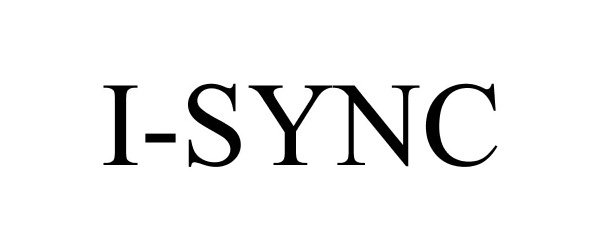 Trademark Logo I-SYNC