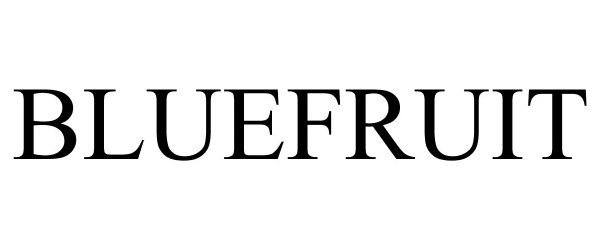 Trademark Logo BLUEFRUIT