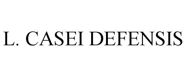 Trademark Logo L. CASEI DEFENSIS