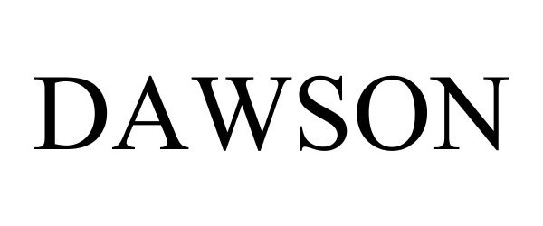 Trademark Logo DAWSON