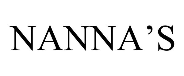 Trademark Logo NANNA'S