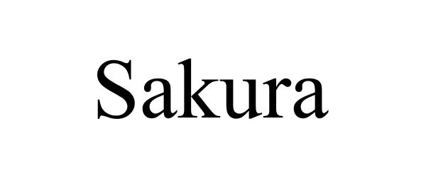 Trademark Logo SAKURA