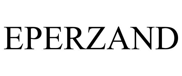 Trademark Logo EPERZAND