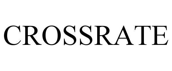 Trademark Logo CROSSRATE